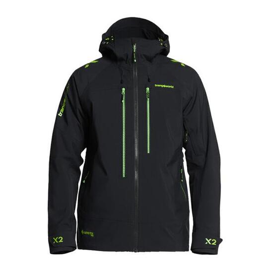 Chaqueta para Hombre Trangoworld Trx2 shell evo Verde/Verde Impermeable