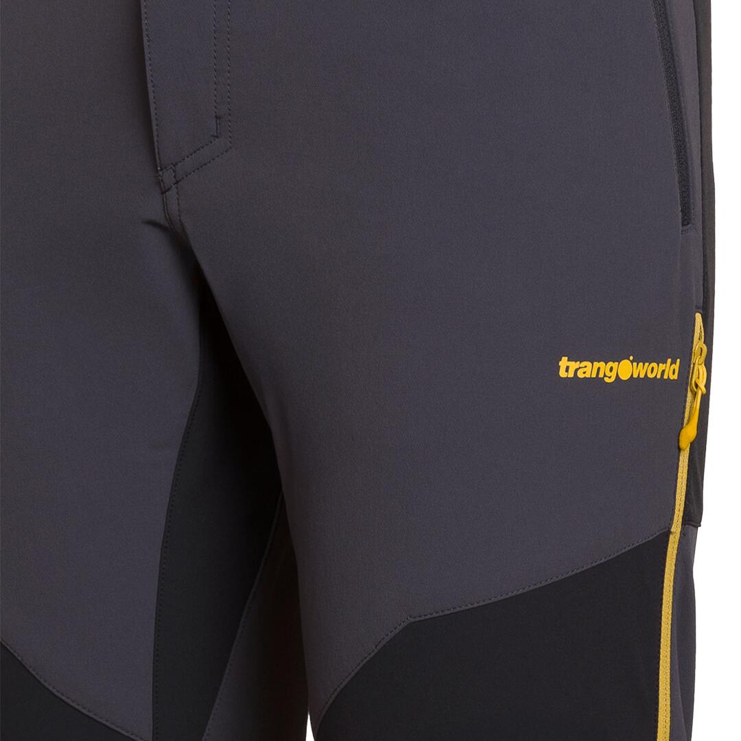 Pantalón para Hombre Trangoworld Linard Gris/Negro 3/3
