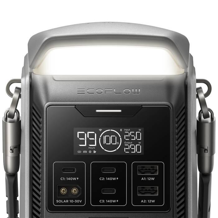 Station d’énergie portable TRAIL Plus 300DC 288Wh - Camping, outdoor - Ecoflow 3/7