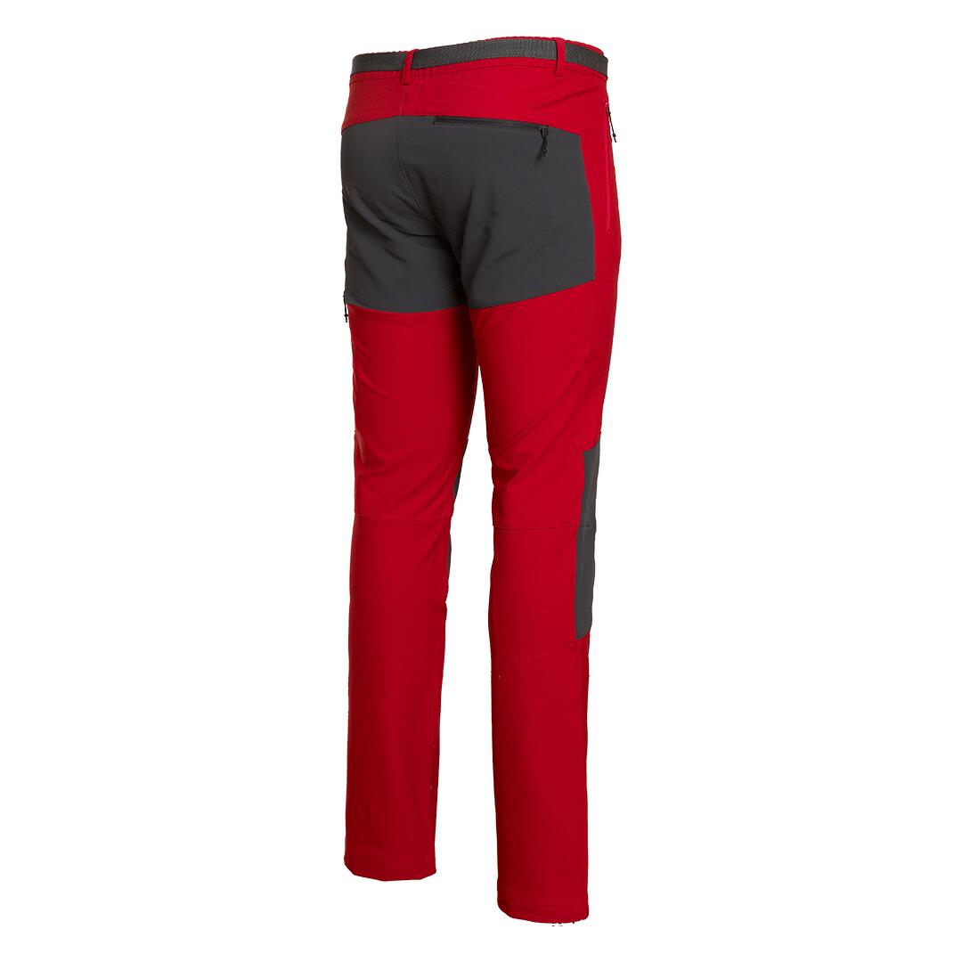 Pantalón para Hombre Trangoworld Aysen 003 Rojo/Gris 2/3