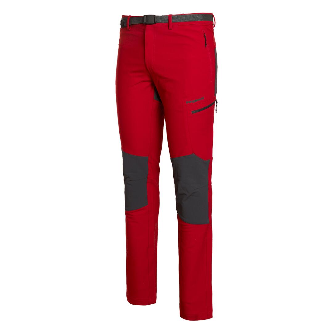 rojo / gris carbón