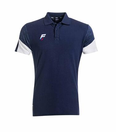 POLO DE RUGBY CHISTERA Force XV marine-blanc
