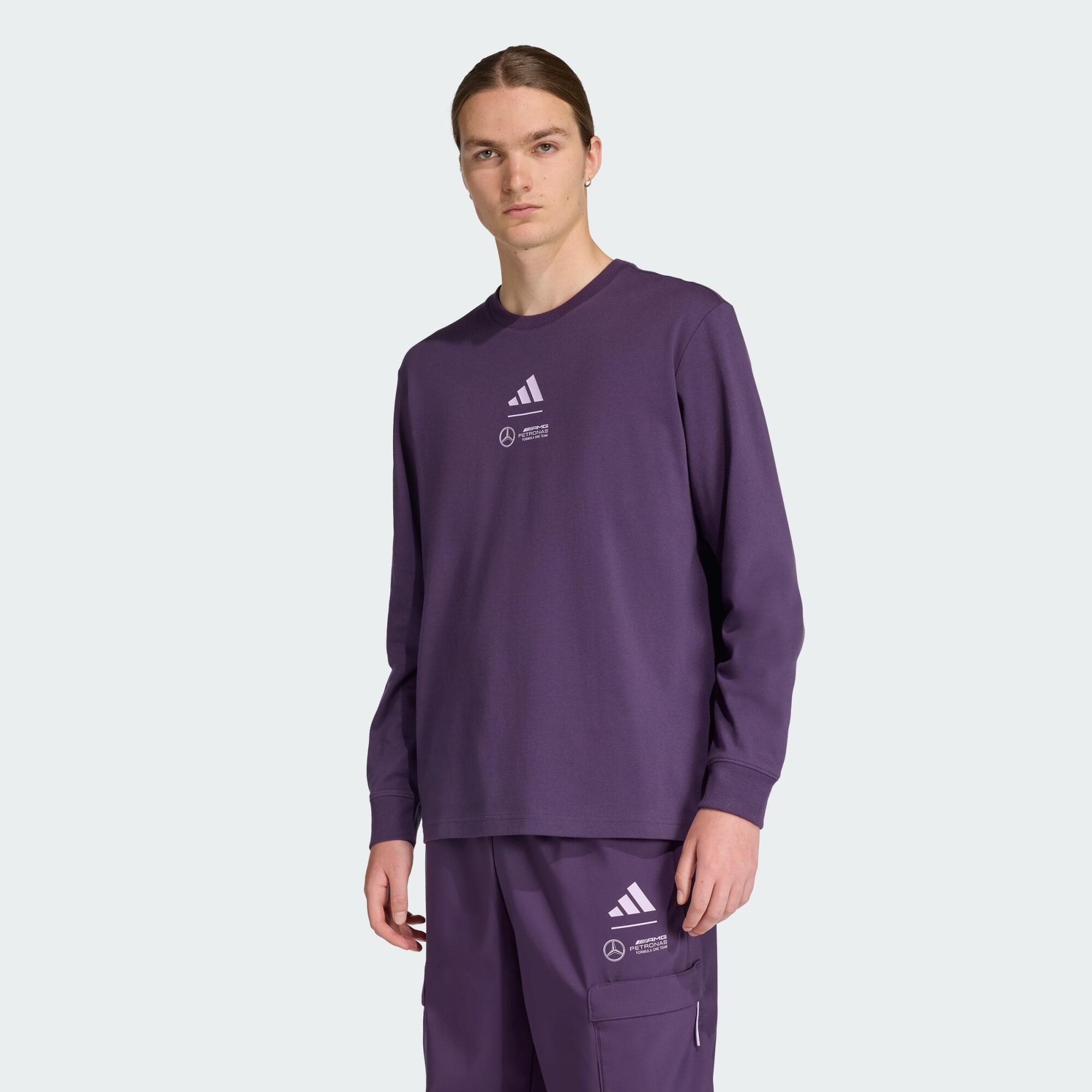 ADIDAS Top Mercedes - AMG Petronas Formula One Team Premium Woven Long Sleeve