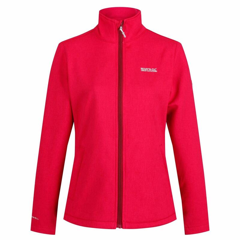 Womens/Ladies Carby Softshell Jacket (Dark Cerise)