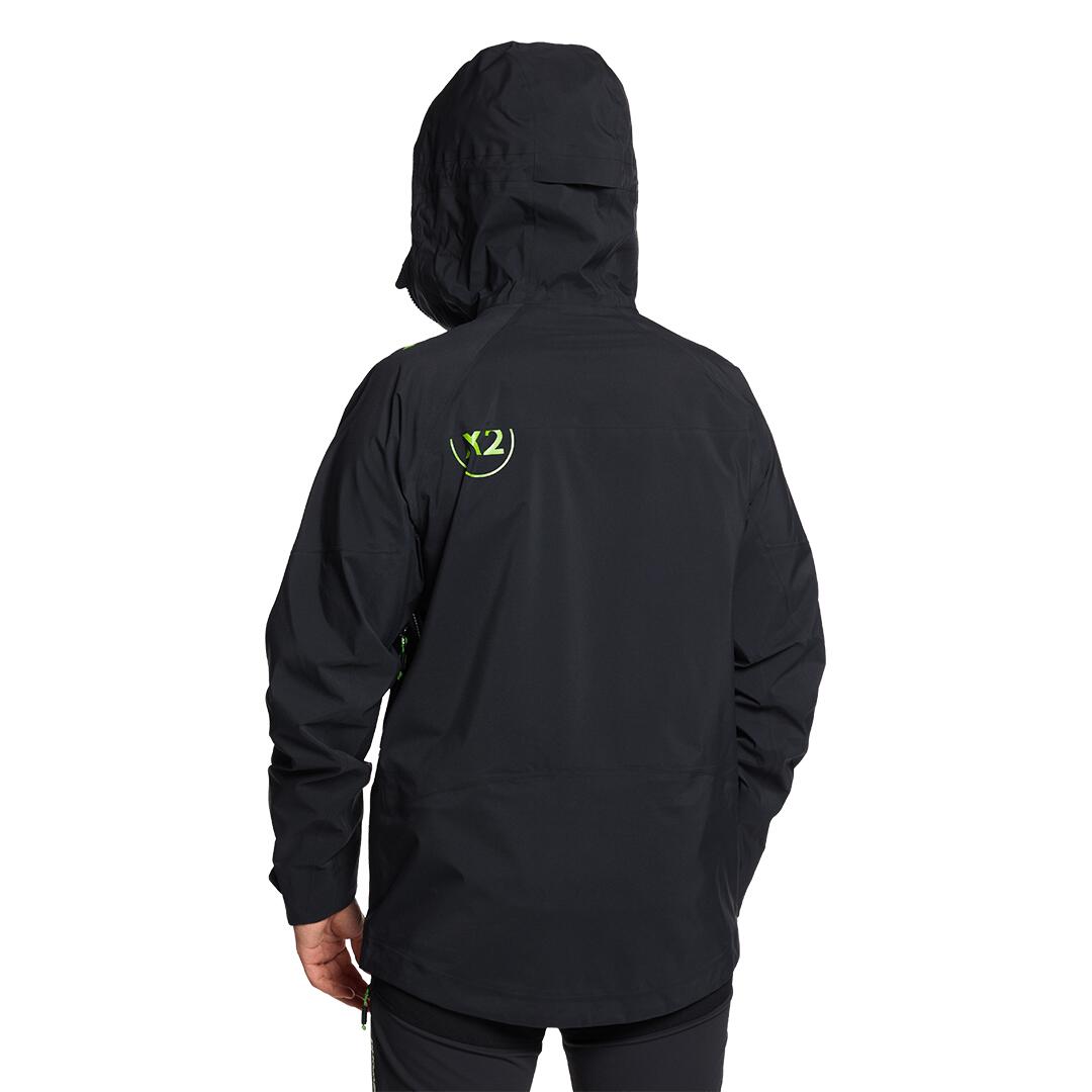 Chaqueta para Hombre Trangoworld Trx2 shell evo Negro/Verde/Negro Impermeable 3/7