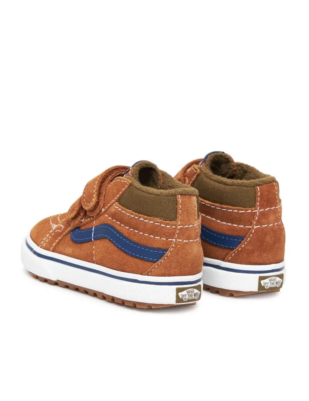 Chaussures pour enfant Vans Mte sk8 mid ressue Marron 6/6