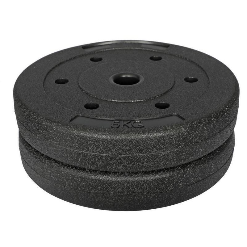 Set 4 discuri greutati, 4x5kg