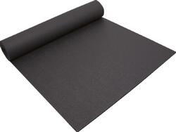 Tapis de yoga - gris foncé - Bonne adhérence - fait en Europe - 180x60x0,45cm
