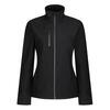 Polar Cremallera Completa Honestly Made para Mujer Negro