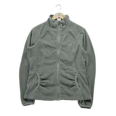 Second life - Damen TNF Graue Fleecejacke - Wie neu