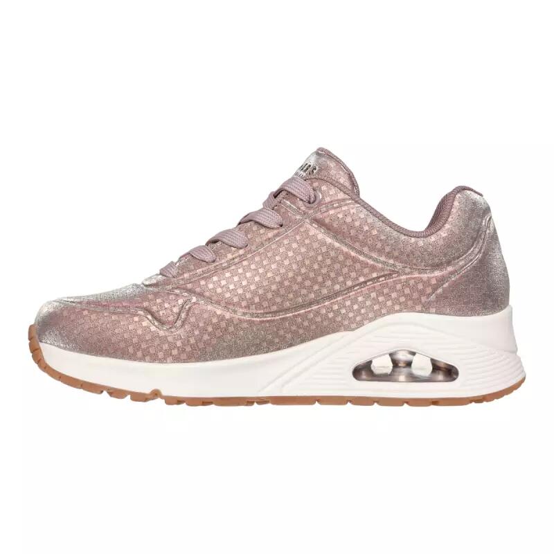 Skechers Damen Street UNO Disco Nite Sneaker 177162 RSGD Roségold 5/5