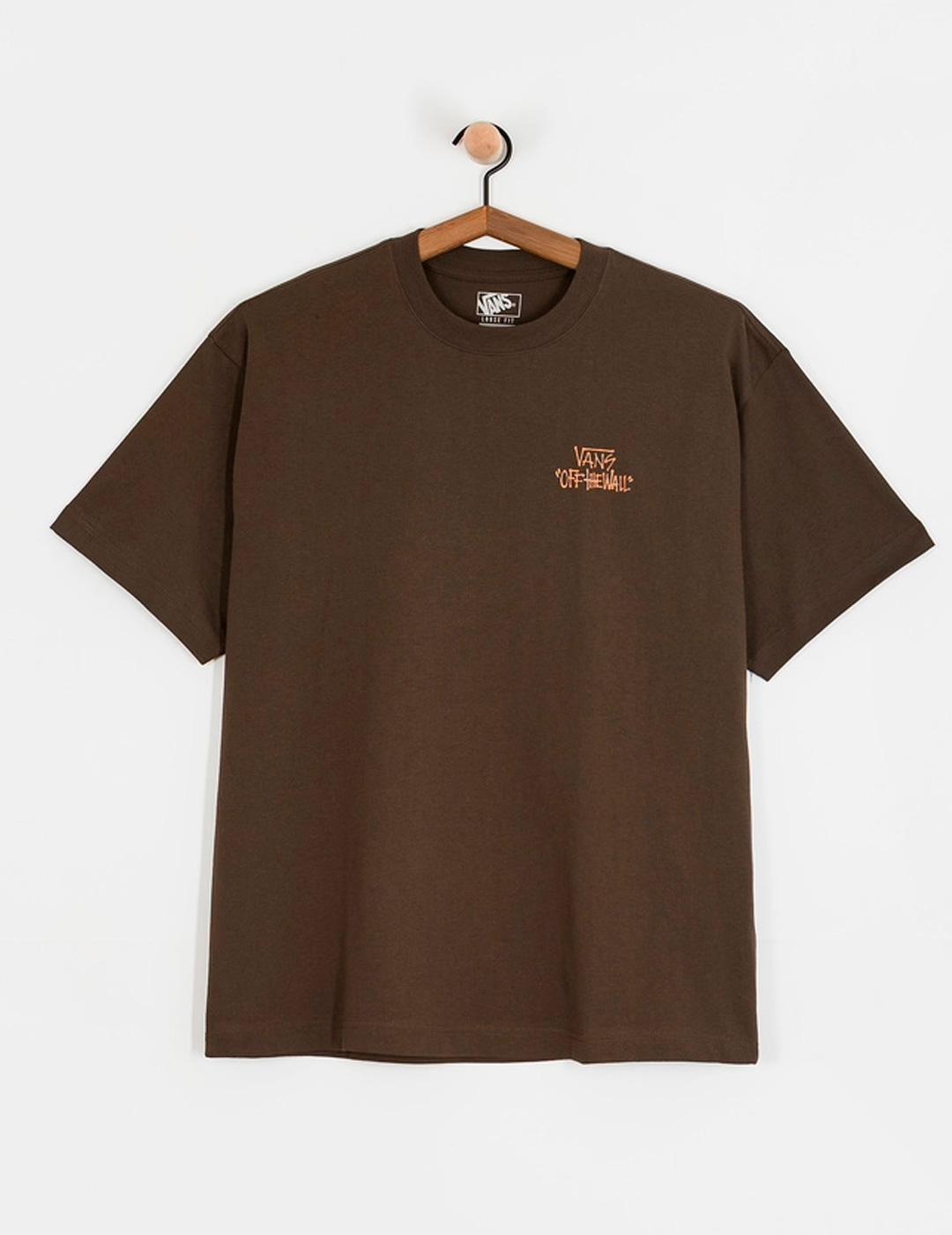 Camiseta para Hombre Vans  Marrón 2/2