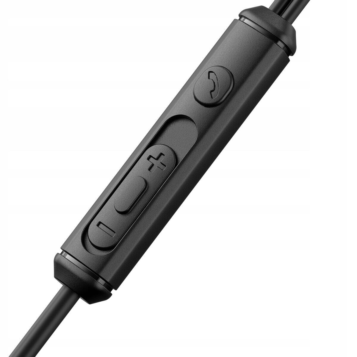 Słuchawki przewodowe douszne Joyroom czuły mikrofon elastyczny kabel usb-c 3/7