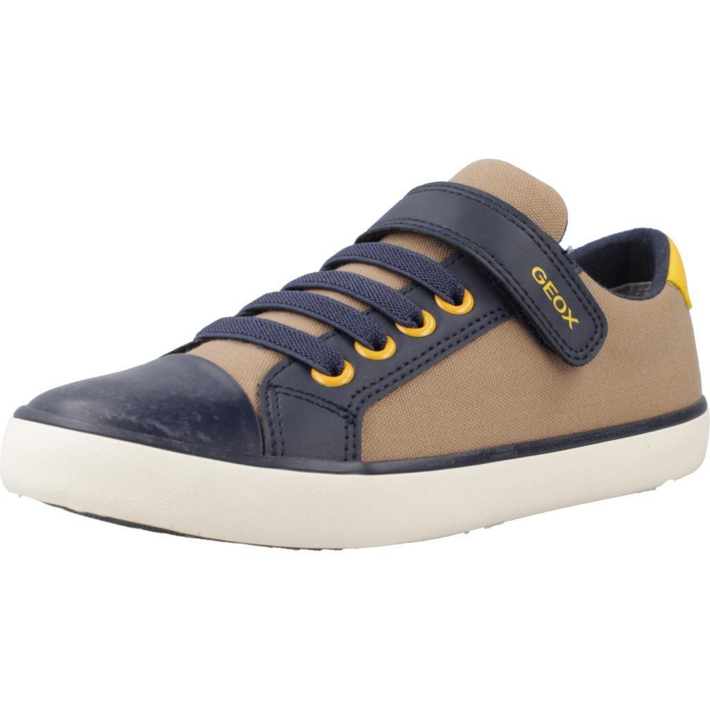 Geox Herren Sneaker J Gisli Boy F – Sportlicher Schnürschuh Aus Synthetik Mit Gummisohle
