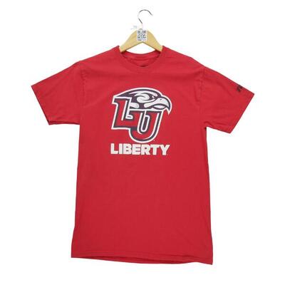 Tweedehands - korte mouw heren t-shirt rood - als nieuw