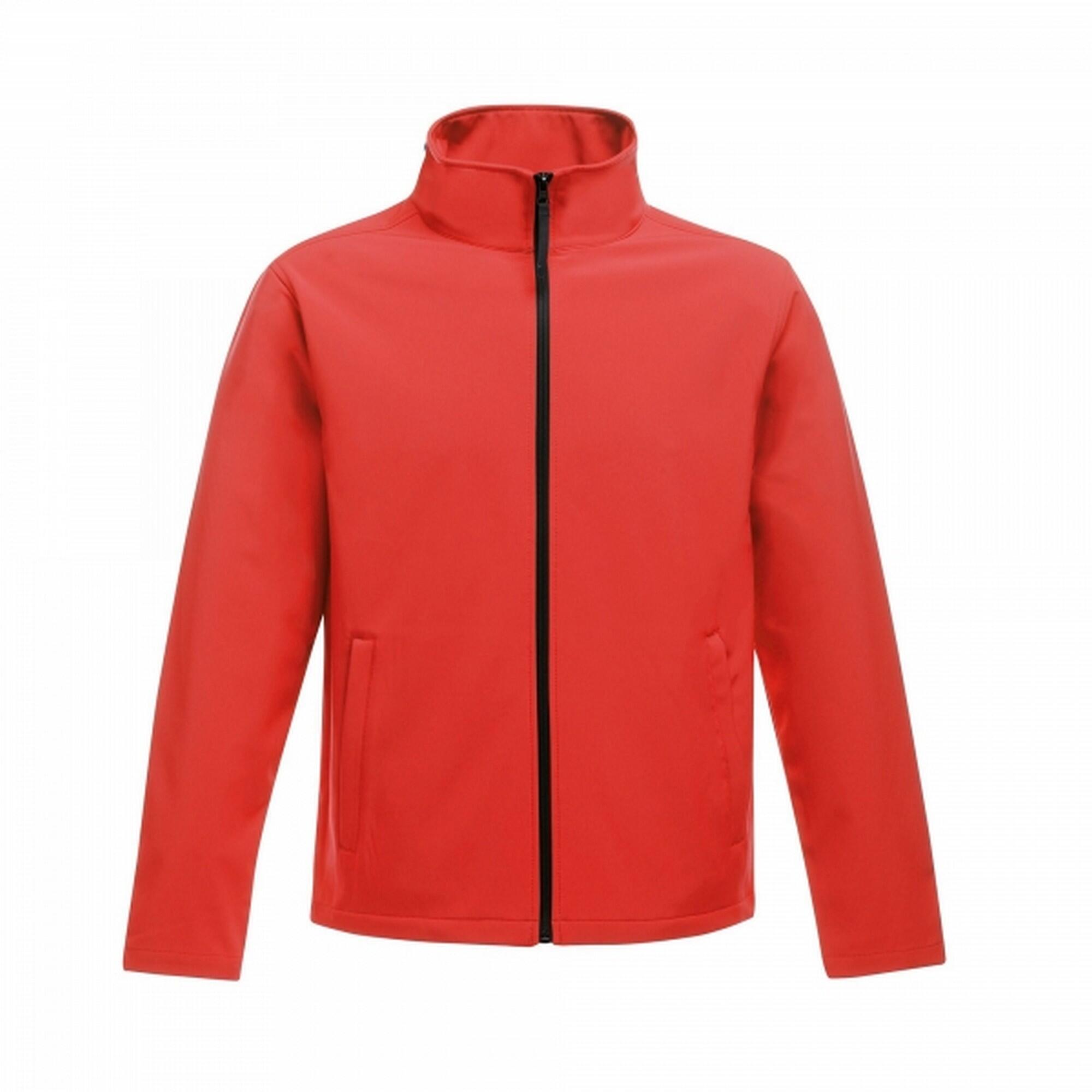 Womens/Ladies Ablaze Printable Softshell Jacket (Classic Red/Black) 1/4