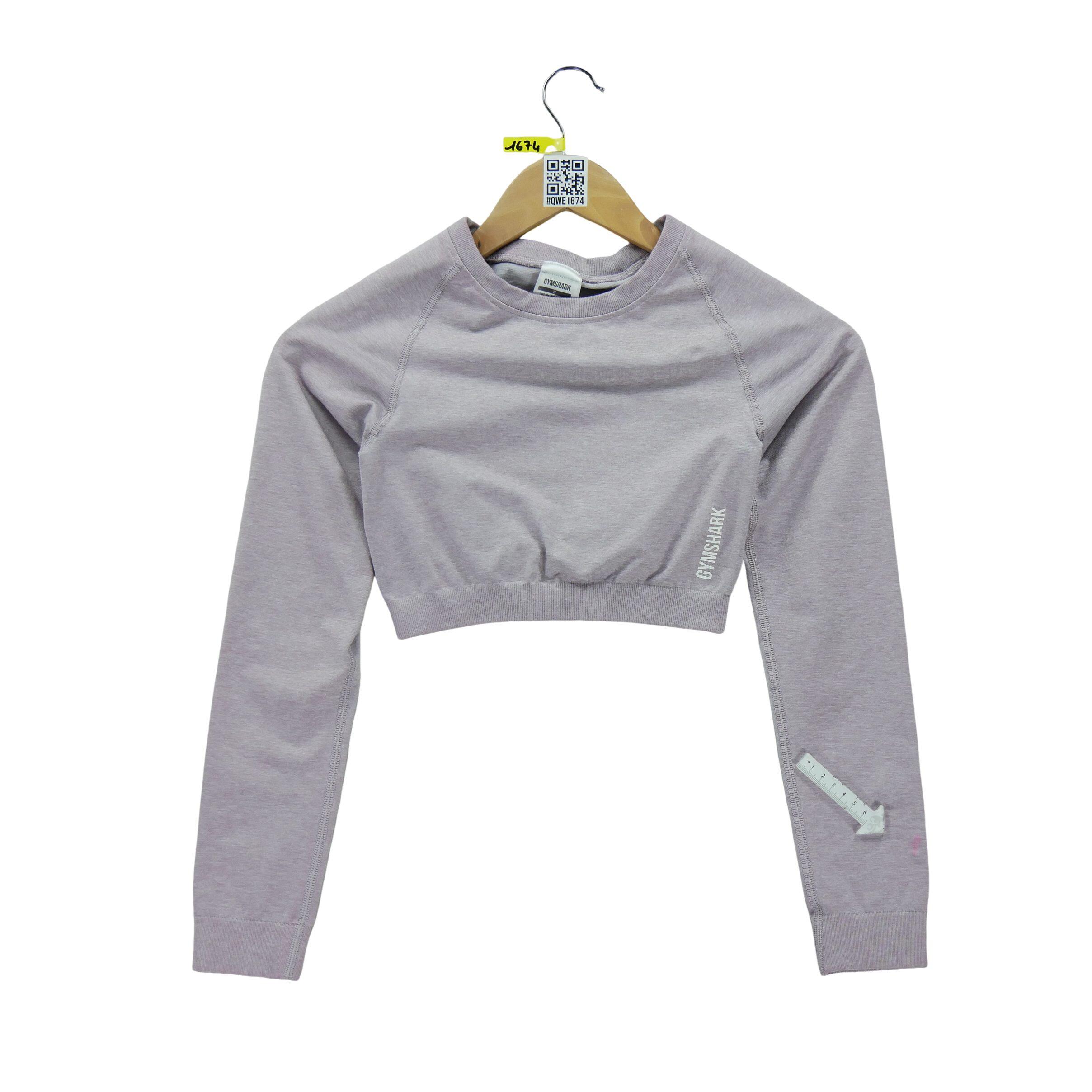 Reconditionné - T-shirt Femme Fitness Yoga Crop Top - Bon État 3/5