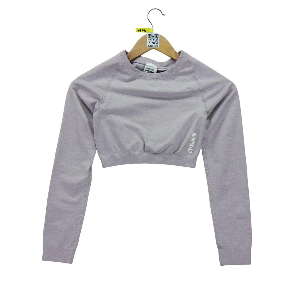 Women's Fitness Yoga Crop Top T-shirt