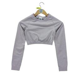 Reconditionné - T-shirt Femme Fitness Yoga Crop Top - Bon État