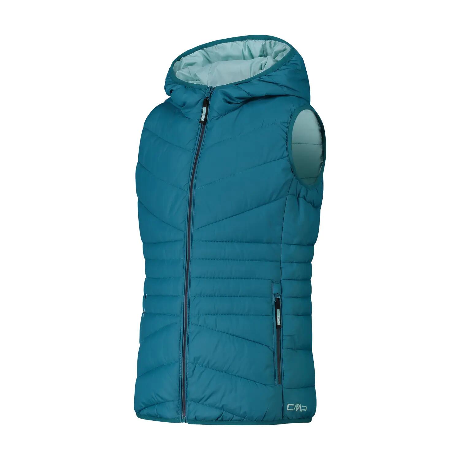 Gilet imbottito con cappuccio per ragazza CMP 8/8