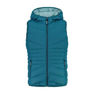 Gilet imbottito con cappuccio per ragazza CMP