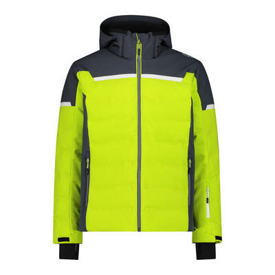 Gevoerde ski-jas met rits en capuchon cmp