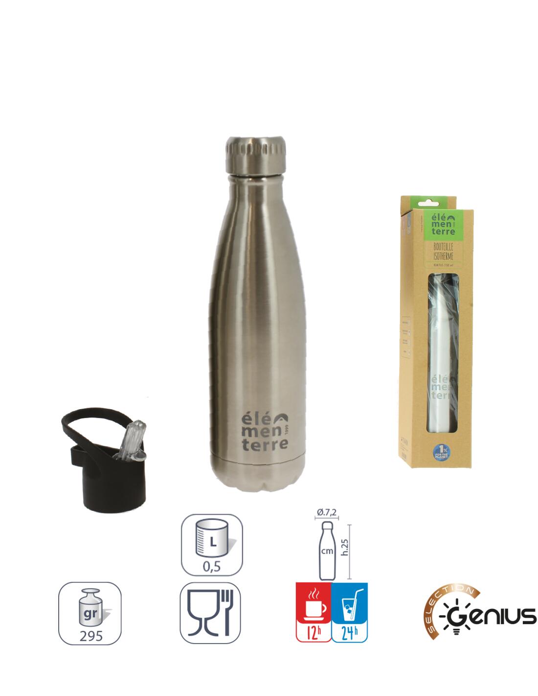 Gourde isotherme Élémenterre Kaktus 2/2