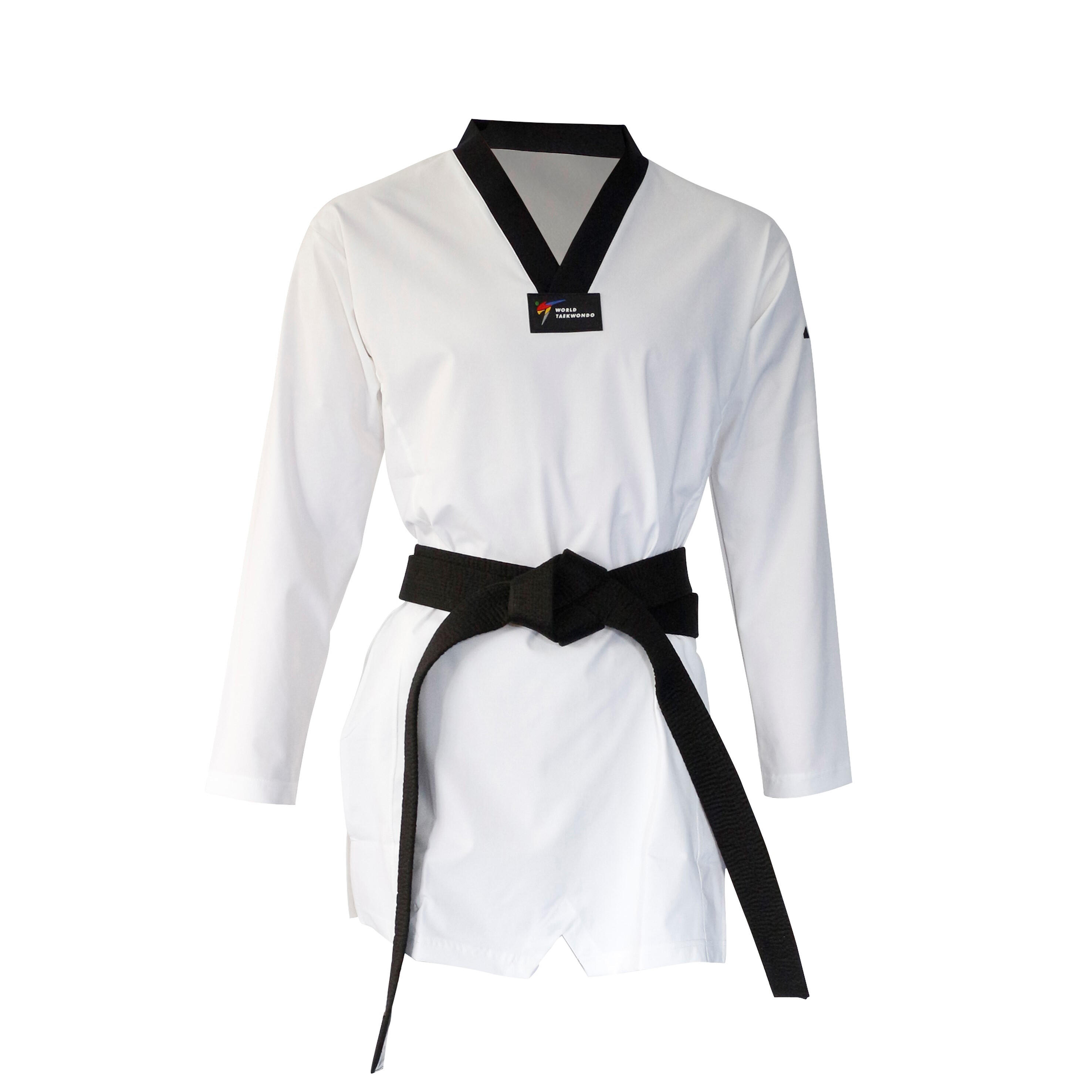 Adidas - Veste Dobok Fighter-pro  (couleur : Blanc - Taille : 190) - Kimono - Blanc - 190 Cm - Decathlon