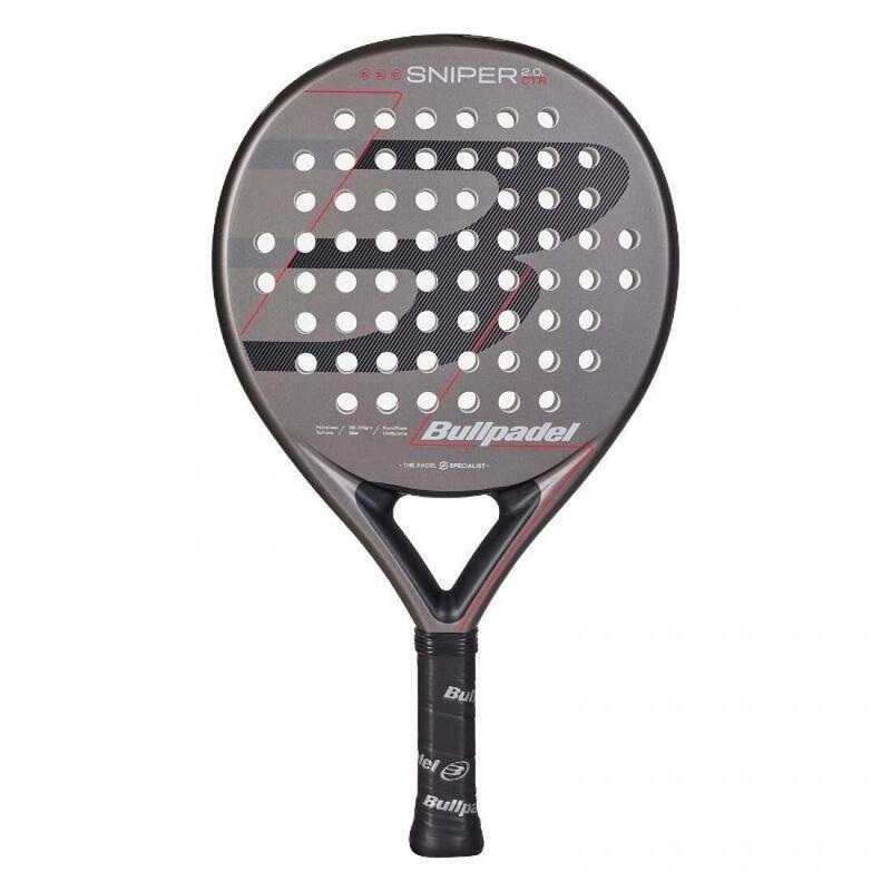 Rachetă de padel Bullpadel Sniper 2.0 Control Gri închis 2026