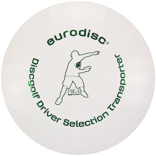Disc golf disc Eurodisc Disc golf driver alta qualità Bianco EDDGSLWHTP 23 cm 1/1
