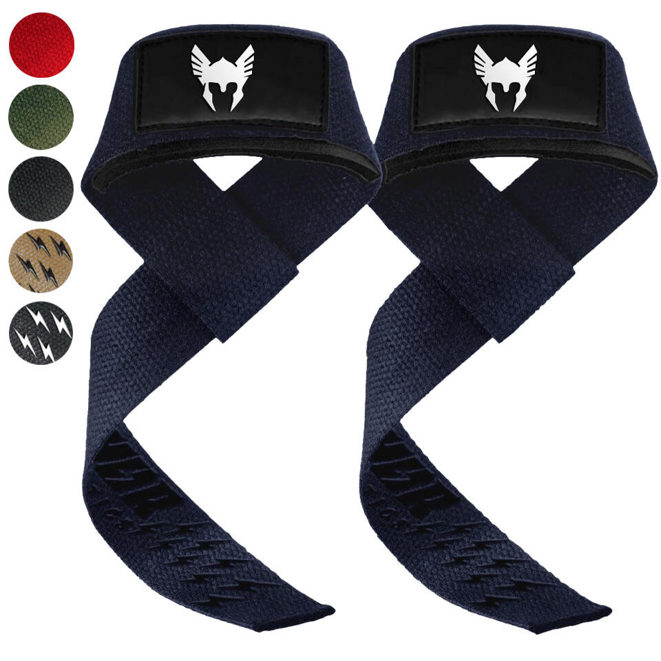 Thor Athletics - Sangles De Levage - Sangle De Tirage Musculation - Grip Supplémentaire - Bleu - Sangle De Tirage - Bleu|noir - Decathlon