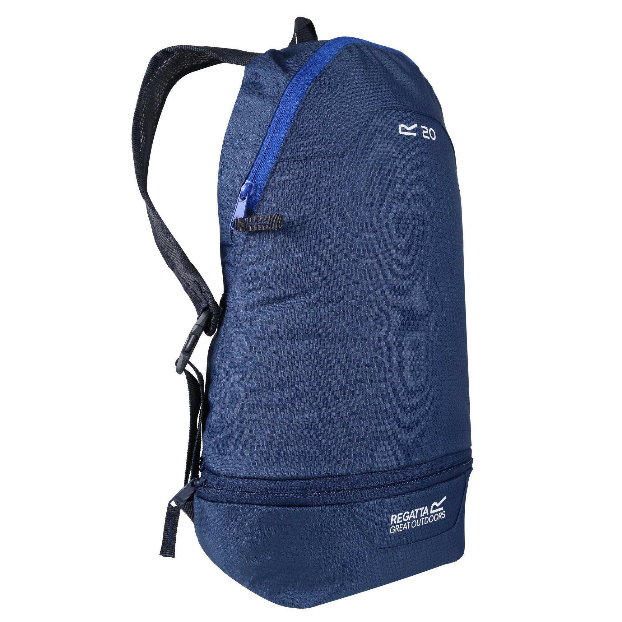 Packaway Hippack Backpack (Dark Denim/Nautical Blue) 3/5