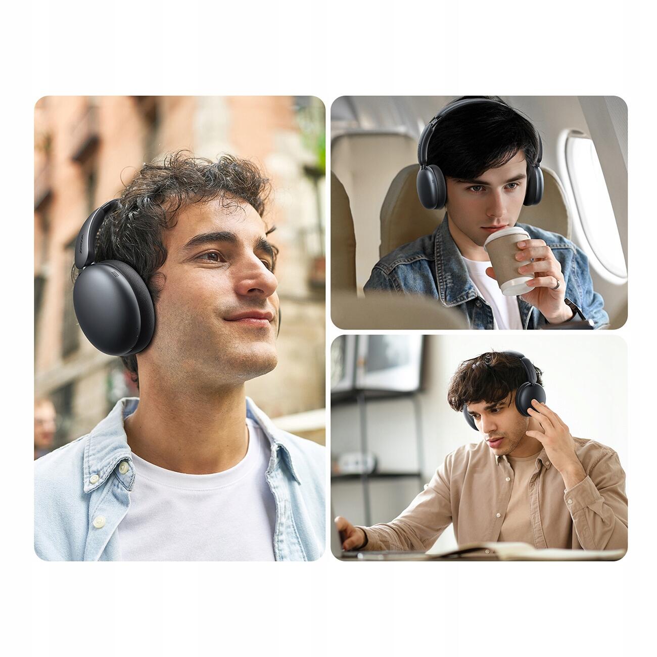 Joyroom słuchawki bezprzewodowe anc do -40 db bluetooth gamingowe nauszne 4/7