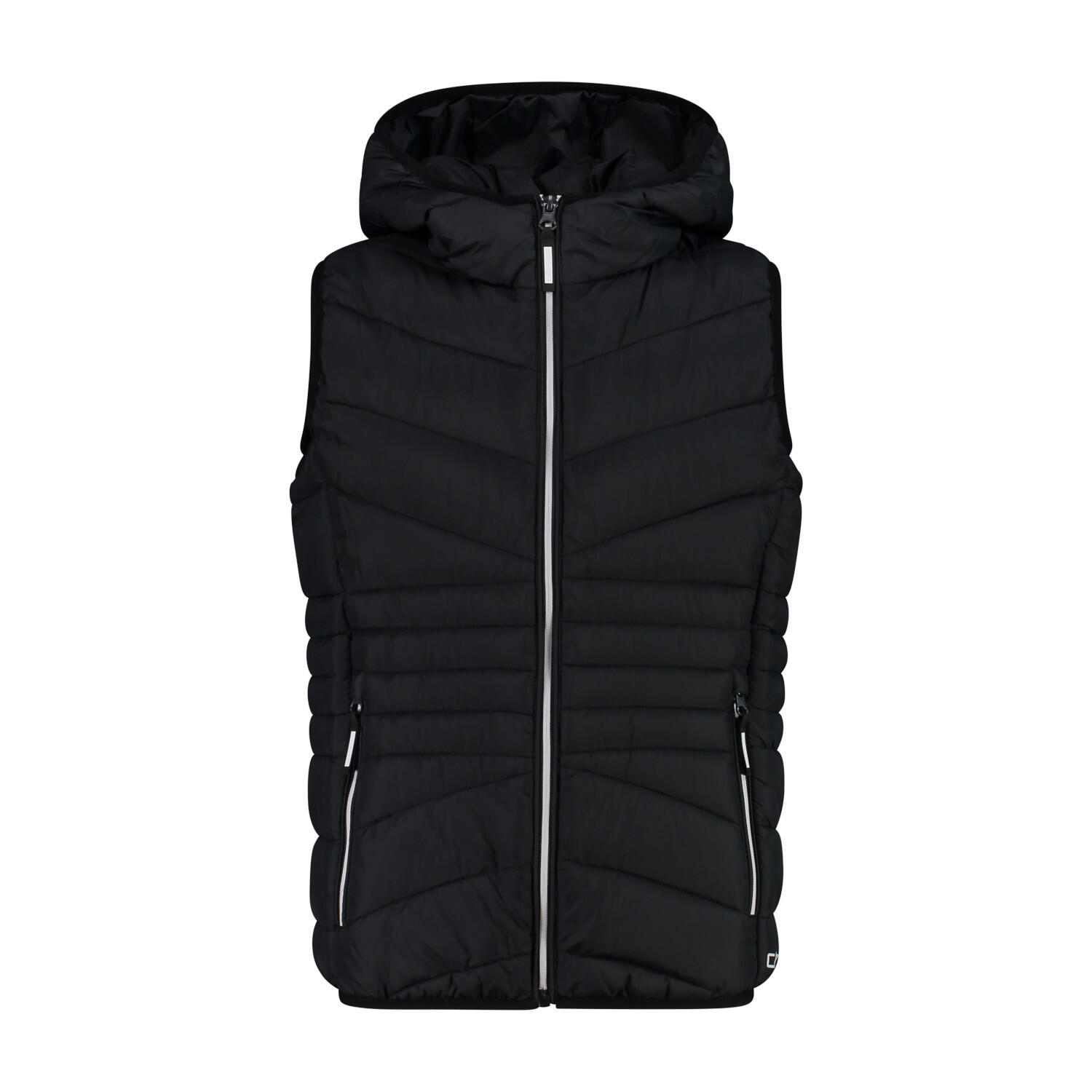 Gilet imbottito con cappuccio per ragazza CMP 1/3