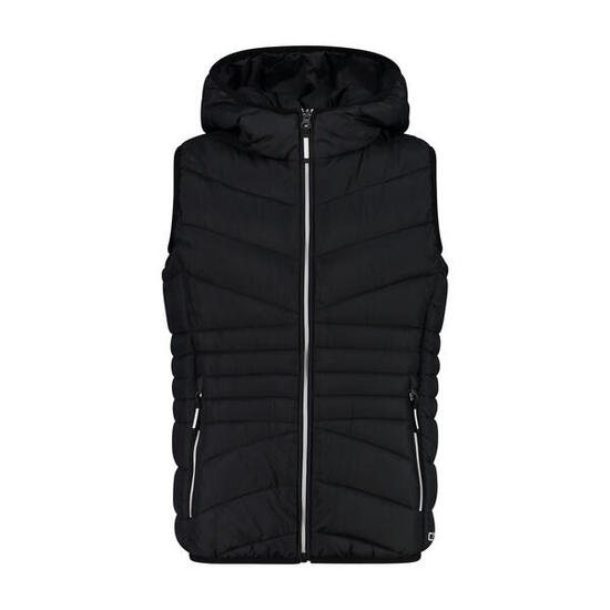 Gilet imbottito con cappuccio per ragazza CMP