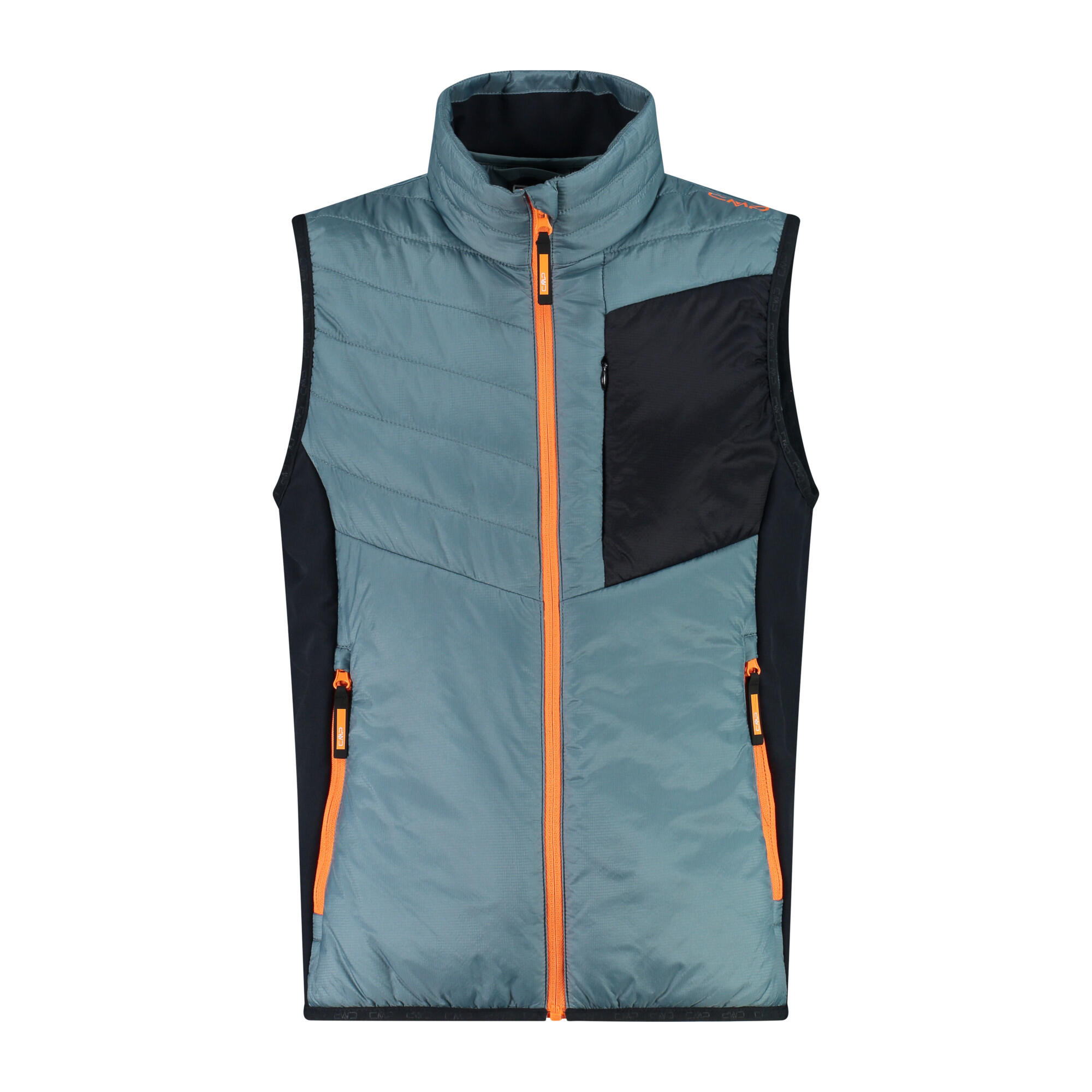 Cmp - Doudoune Hybride Sans Manches Enfant Cmp - Gilet Sans Manche - Bleu - Decathlon