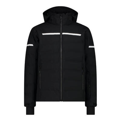 Gevoerde ski-jas met rits en capuchon cmp