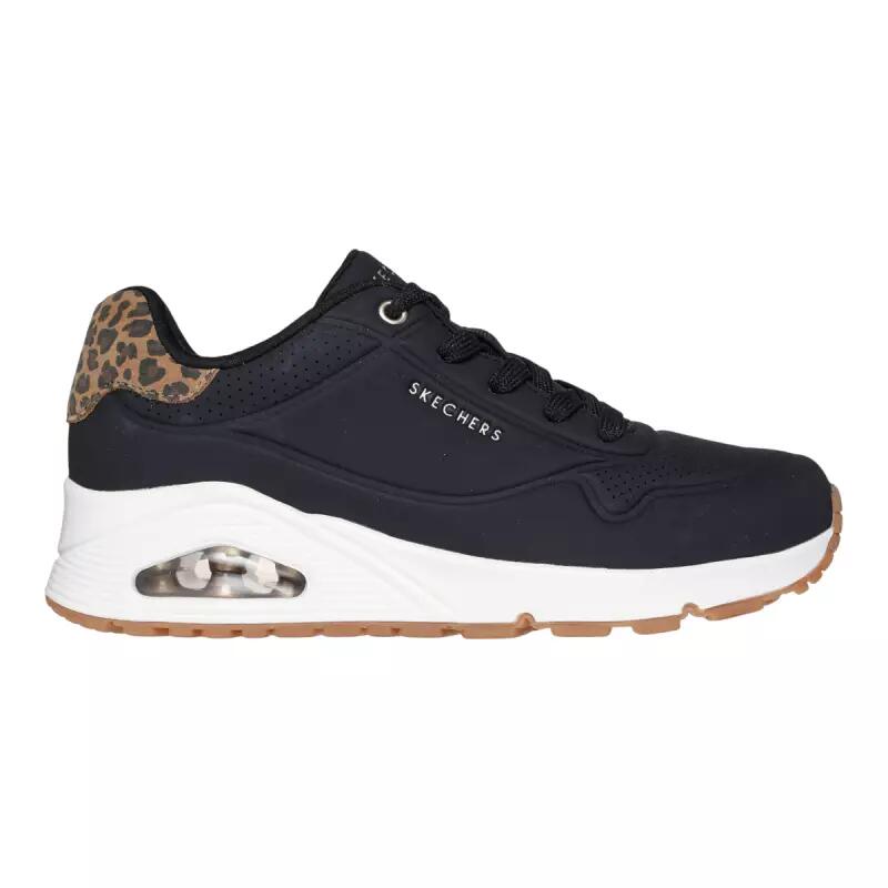 Skechers - Baskets Femme Uno-jungle Nite Noir Skechers - Baskets - Noir - Decathlon