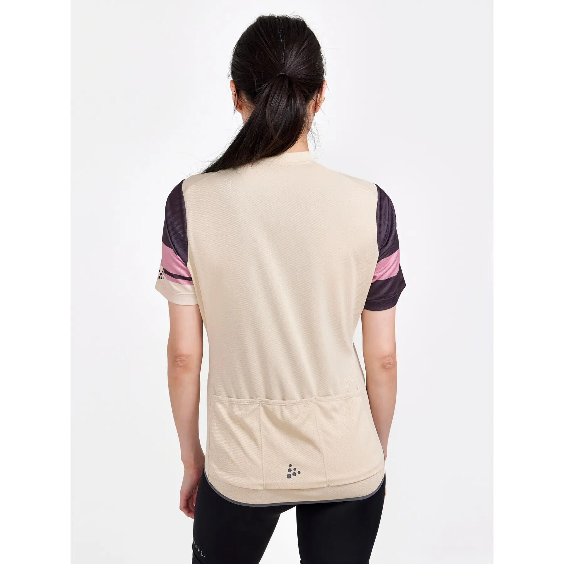 Maillot manches courtes Femme Craft Core Endur Beige Noir 4/6