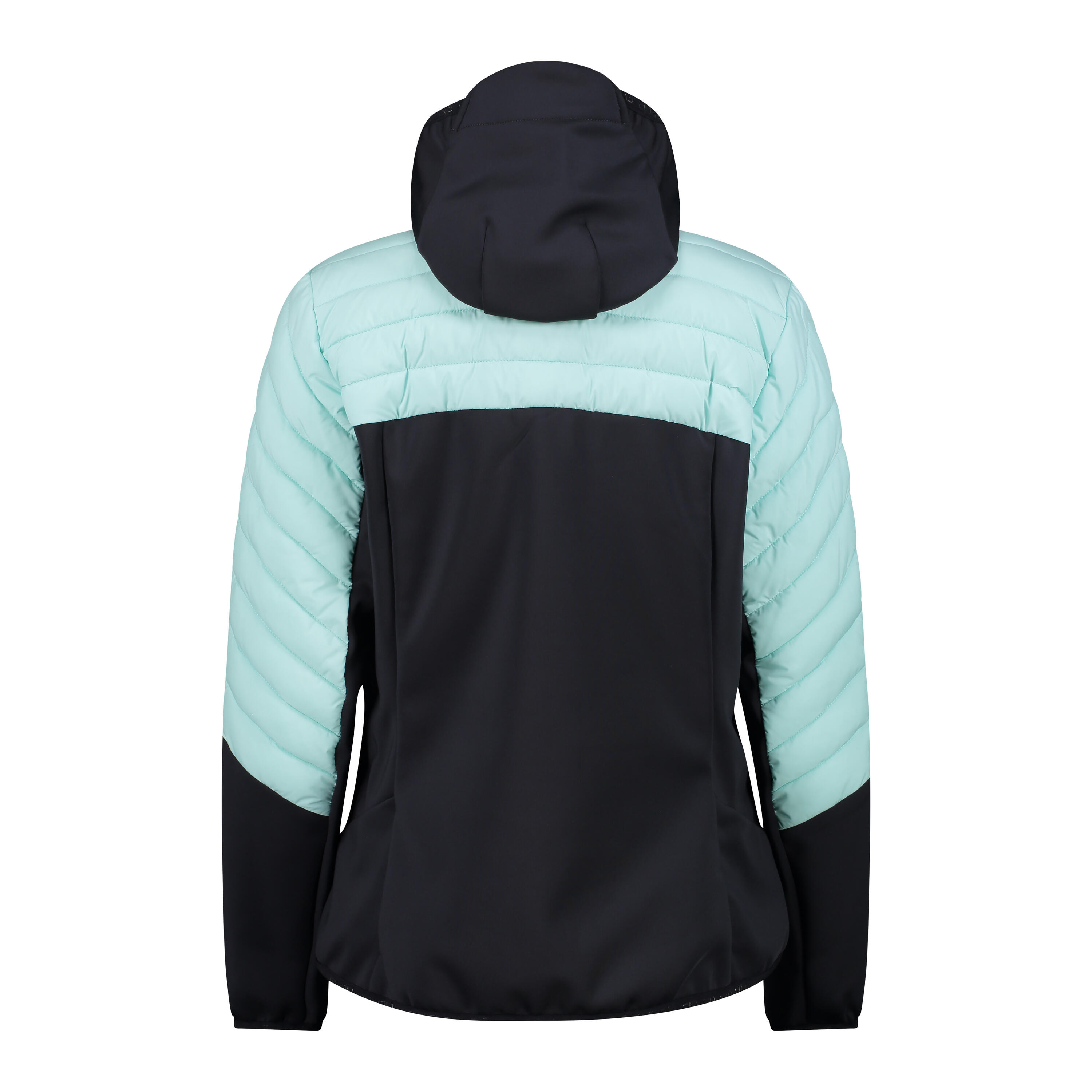 Chaqueta híbrida con capucha fija para mujer CMP 2/3