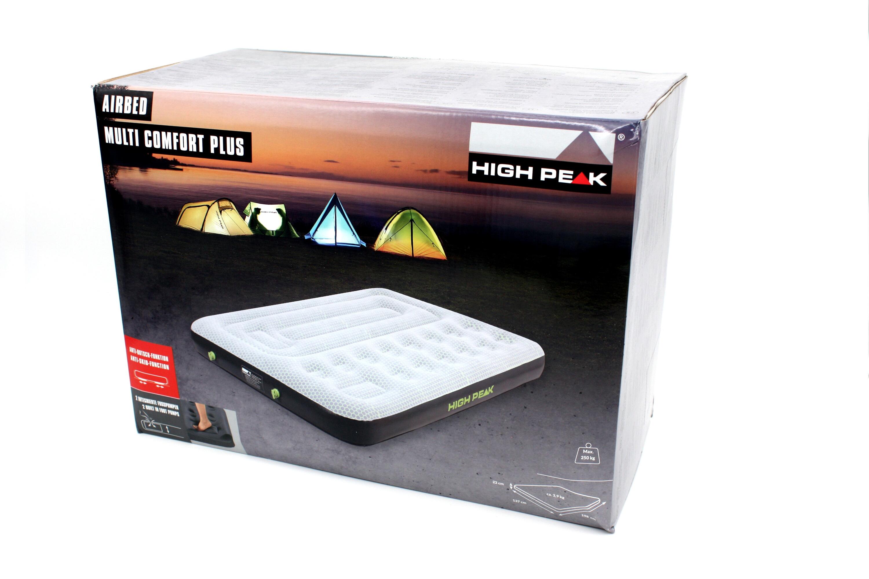 Letto d'aria Comfort Plus Materassoda Campeggio Materassino dormire Multi 5/5
