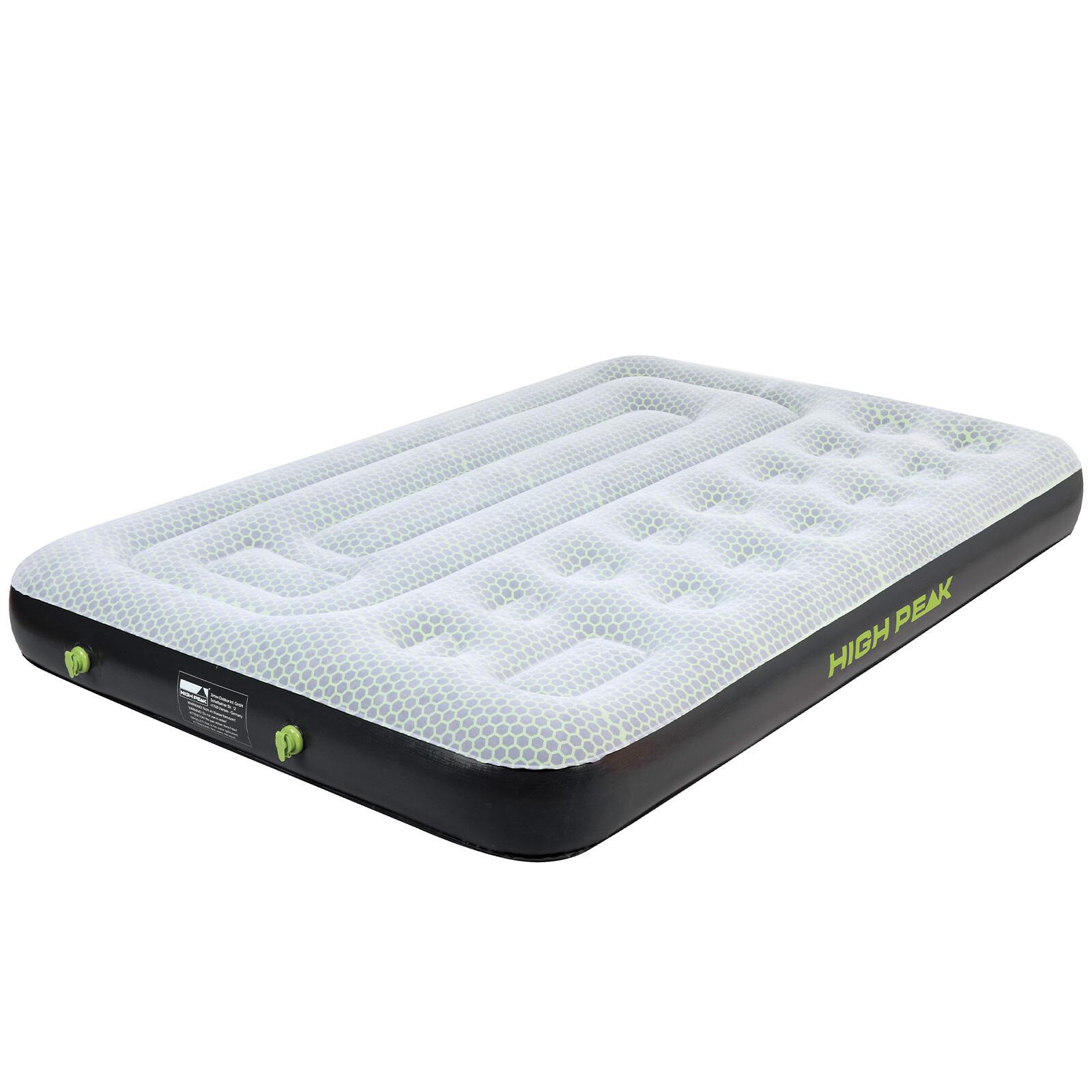High Peak - Lit À Air Comfort Plus Matelas Camping D'Invité Multi - Matelas Gonflable - Gris - 198 Cm - Decathlon