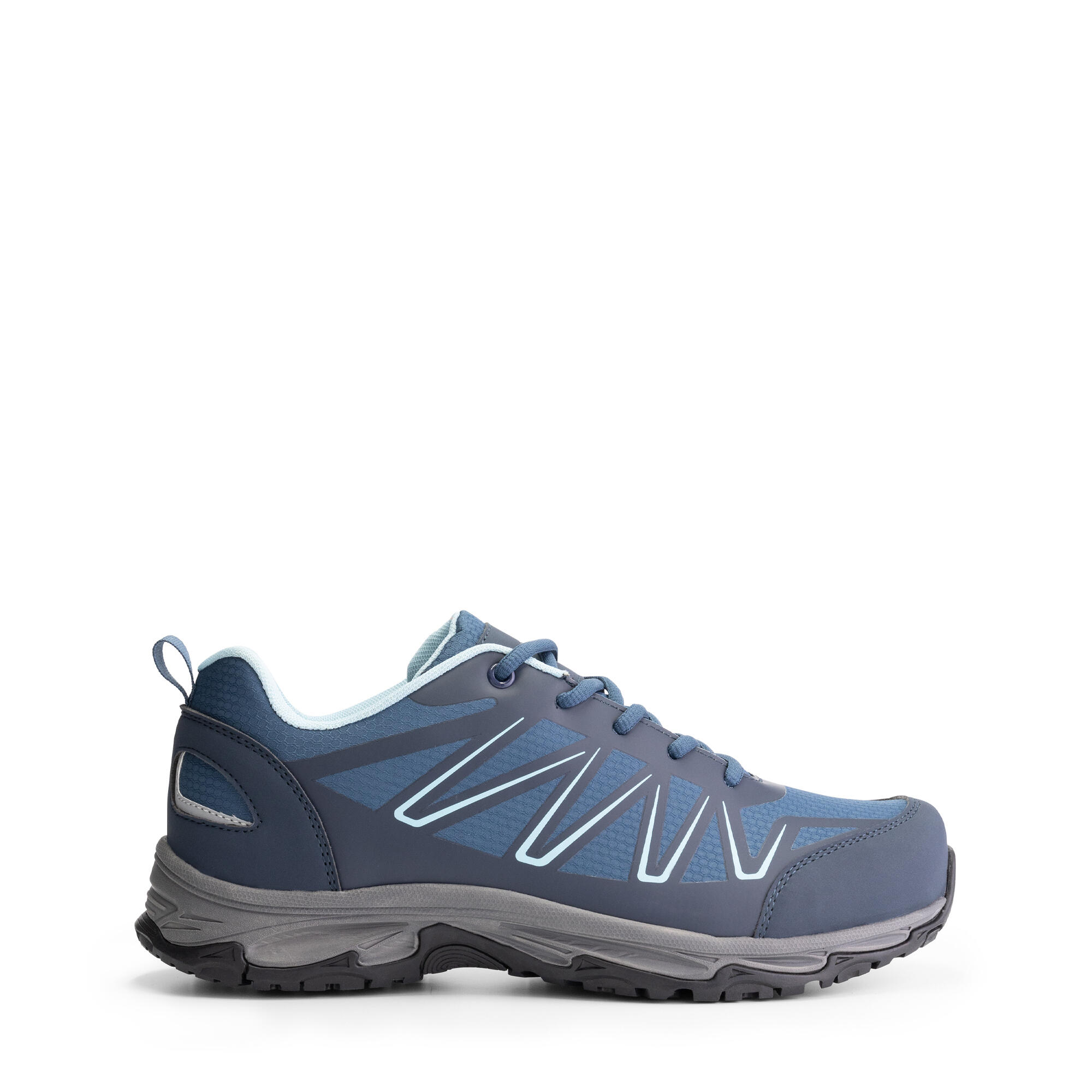 Nalden Hombre - Zapatillas de senderismo bajas - Impermeable - Azul 3/7