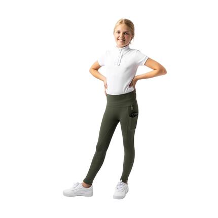 Legging équitation full grip fille Horze Gillian
