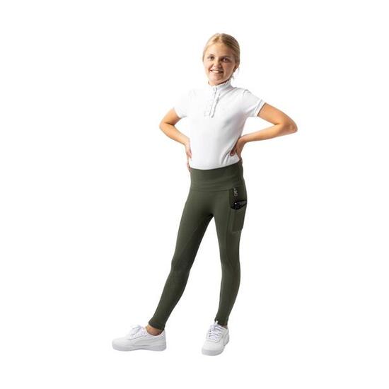Legging équitation full grip fille Horze Gillian