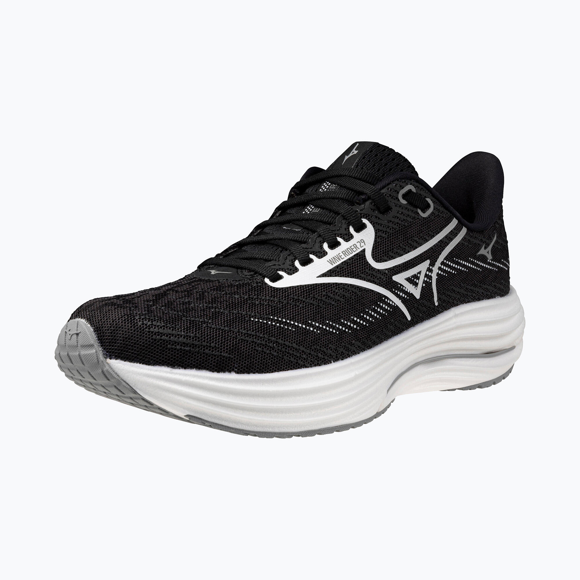 Buty do biegania damskie Mizuno Wave Rider 29 black 3/5