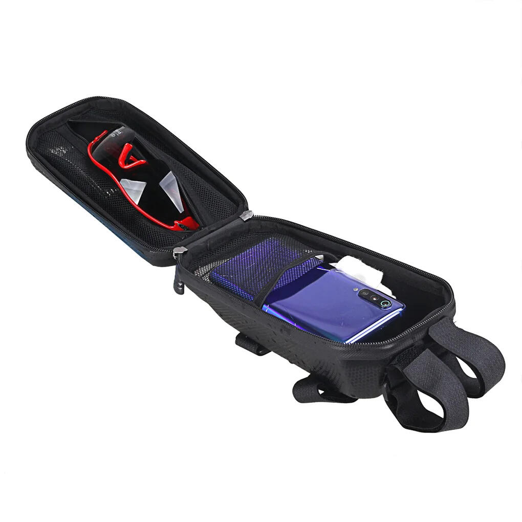 Borsa anteriore rigida 4L EVA impermeabile per bici e monopattino 3/7