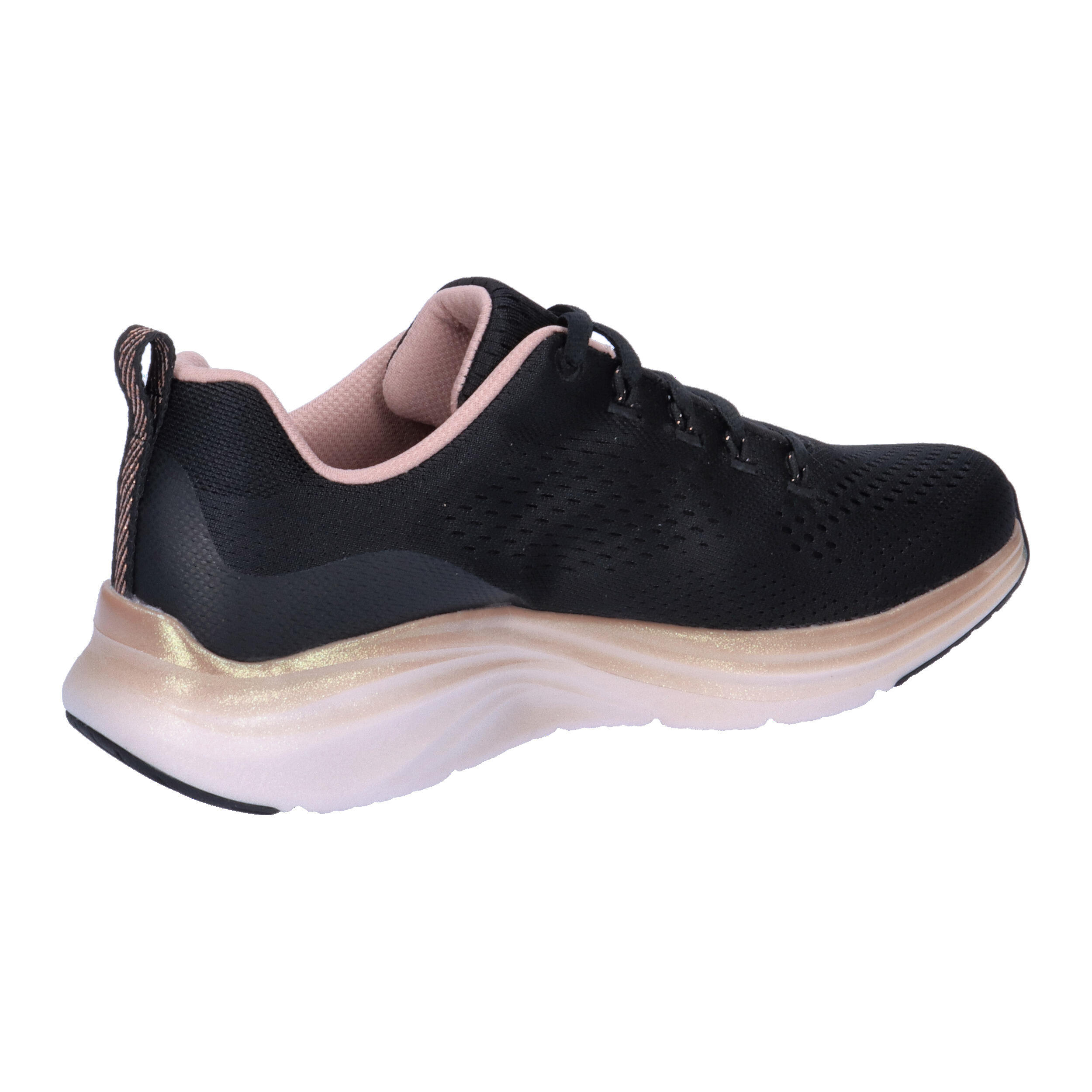 Baskets Femme Baskets Skechers VAPOR FOAM - MIDNIGHT GLI Noir Noir Skechers 7/7