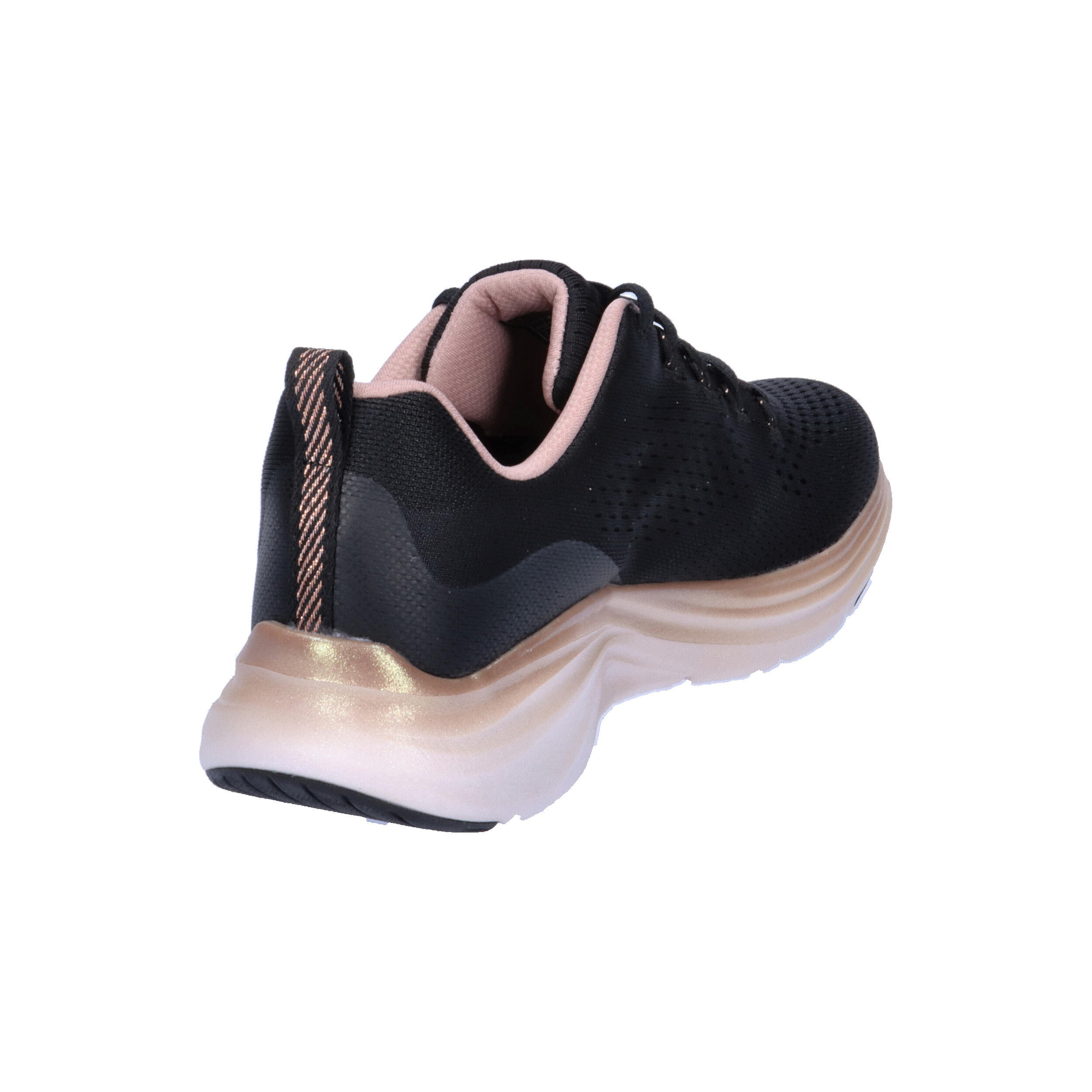 Baskets Femme Baskets Skechers VAPOR FOAM - MIDNIGHT GLI Noir Noir Skechers 6/7