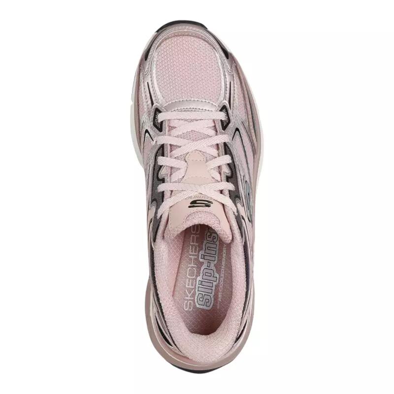 Baskets Femme Baskets Skechers 150710 Rose Rose Skechers 4/7